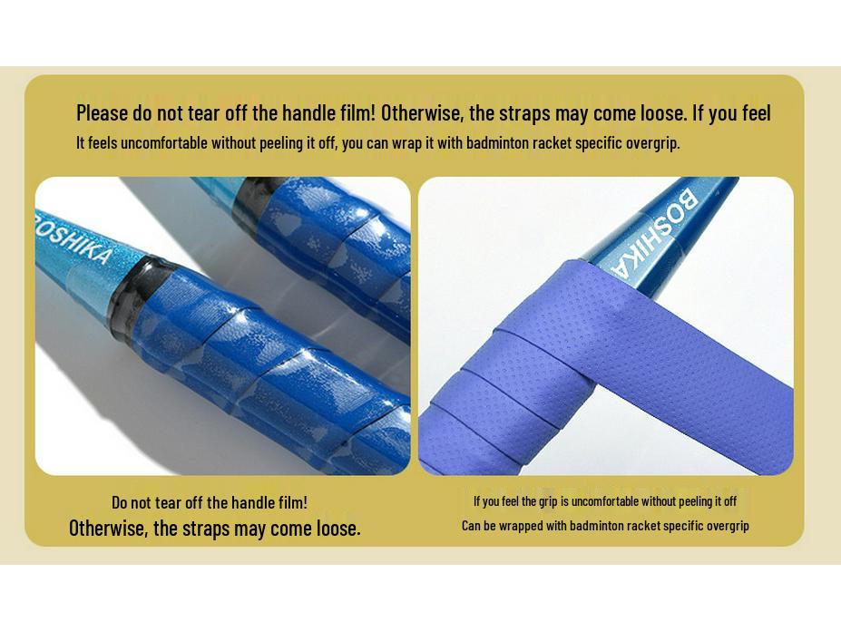 Ultralight Carbon Fiber Venison Badminton Racket Set for Adults