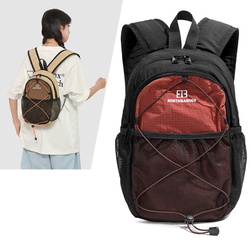 School bag retro lightweight outdoor waterproof new sports mountaineering bag large capacity school bag travel hiking picnic backpack
