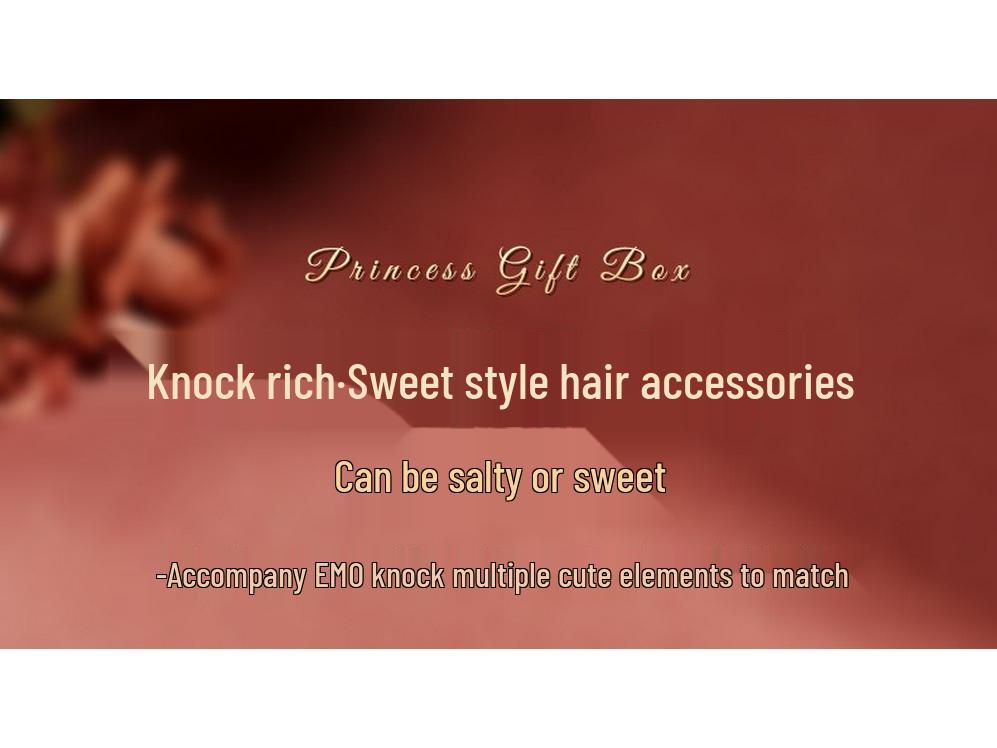 Conjunto de Presente Pulseira de Contas Feita à Mão e Caixa de Joias para Aniversário de Menina