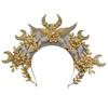 Women Cosplay Headband DIY Material Halloween Hair Holder with Angel Halo Design