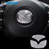For Mazda 3 6 2 CX-3 CX-4 CX5 CX9 CX3 CX4 CX-5 CX-9 Car Styling Steering Wheel Emblem Bling Diamond Logo Car Sticker Accessories