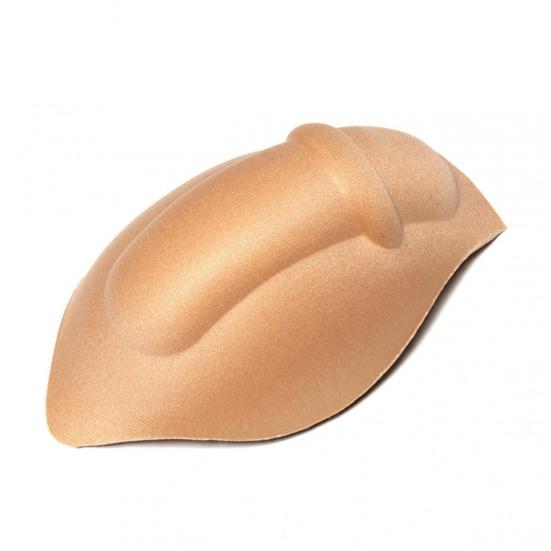 Enhancer Sponge Pad Underwear Briefs Cup Close Fit Stretchy Waterproof Anti-Exposure Push Up Panties Pad for Bathroom