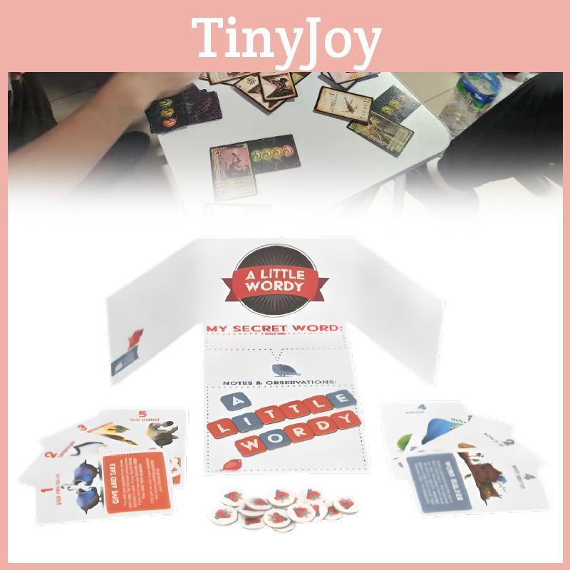 A Little Wordy By Exploding Kittens Card Game With Visual And Emotional Skill Development For Family