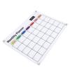 Dry Erase Calendar Transparent Acrylic Magnetic Monthly Planning Board for Fridge Kitchen