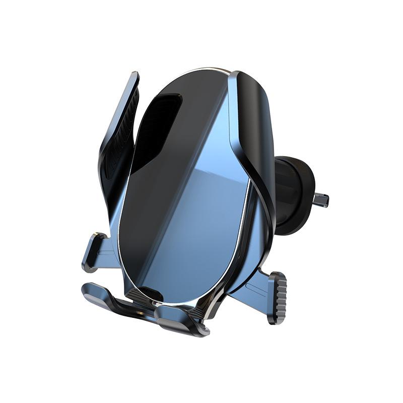 Automatic Locking Car Phone Holder for Air Vent - Supports Horizontal, Vertical, Oblique Placement.