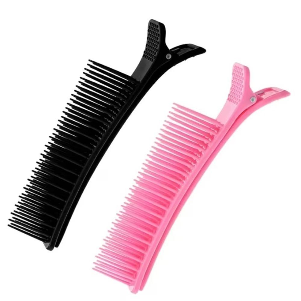 Non Slip Grip Hair Section Clips Plastic Hairdressing Clips Dyeing Hair Clips Salon Use