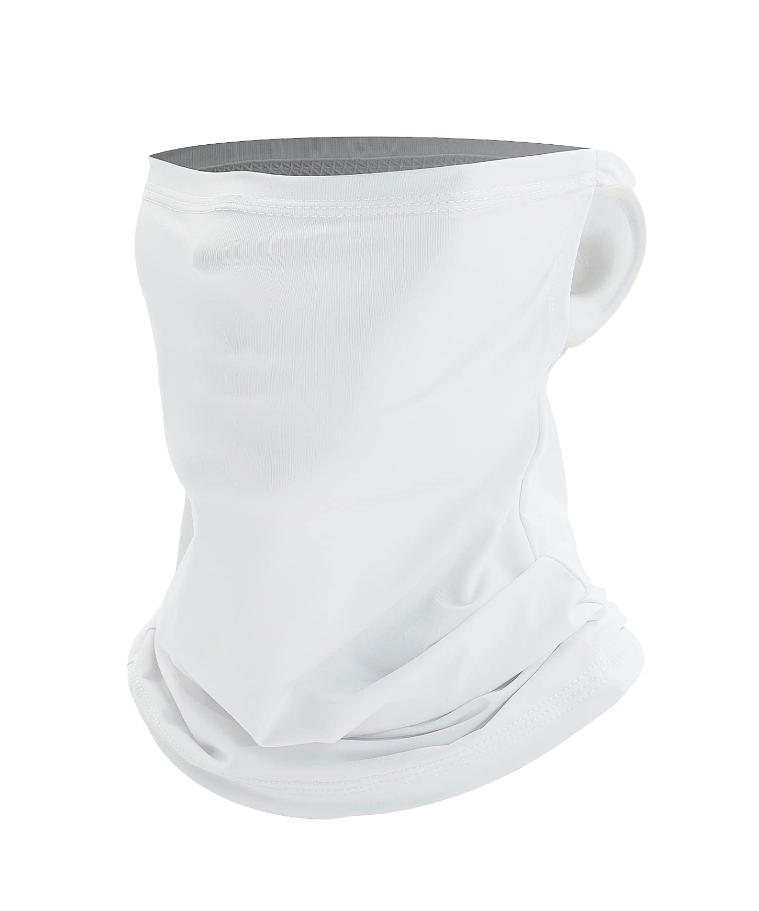 

Yotonna Face Motorcycle Neck Guard for Men UV Face Neck Cover for Sun for Mountain and Outdoor Unisex Ear-Hook Mask, [Cooling, Protection, белый