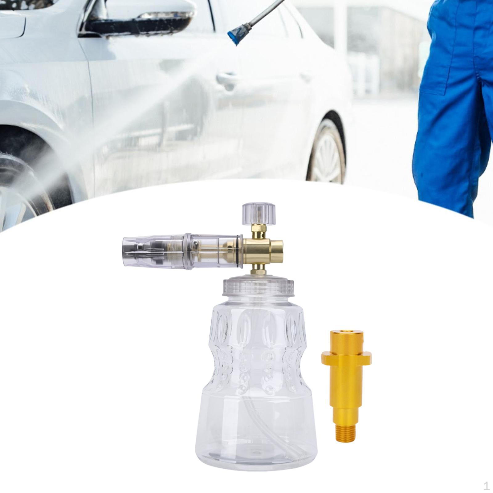 

1L Foam Bottle for Car Cleaning with Quick Connector Outdoor Applications H Adpater