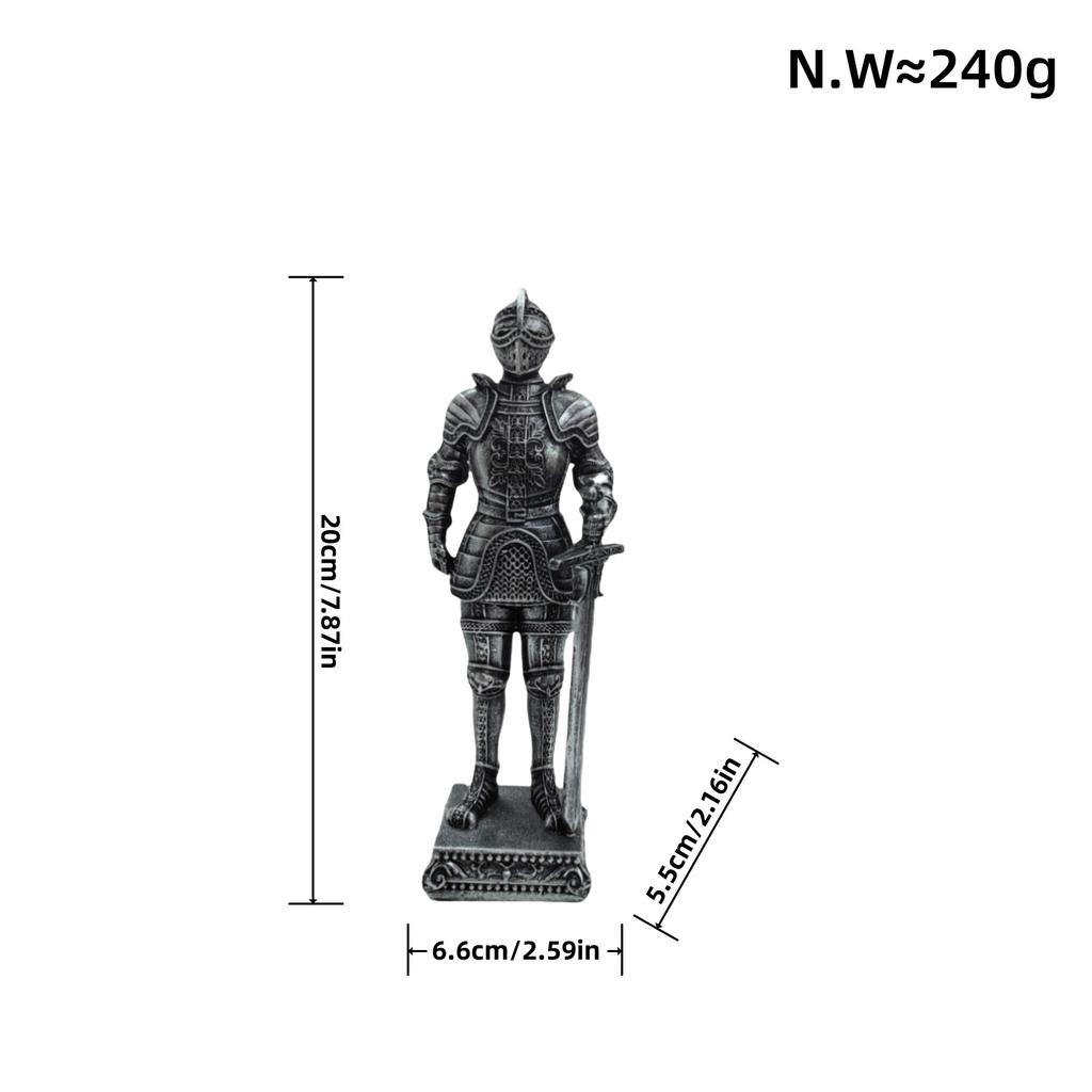 Modern Black Knight Ornaments Resin Crafts Home Decoration Office Business Manufacturer Gift Small Gift
