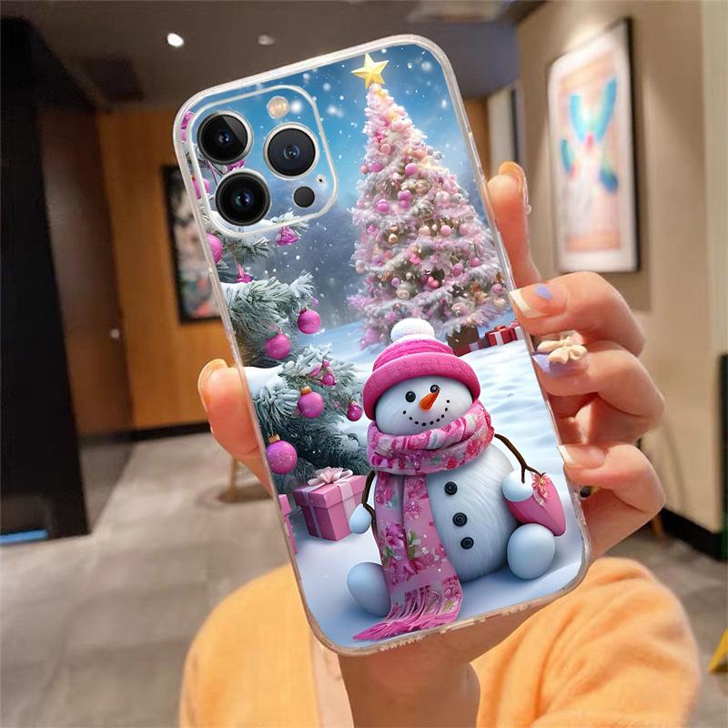 Phone Case For iphone 17 Pro Max 17Pro 17Air 16 15 14 13 Pro Max 15 16 Pro 15Plus Christmas Tree
