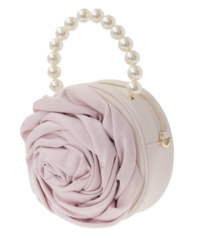 Maison de FLEUR Rose Shoulder Bag, Ivory, F, 08000755300