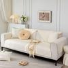 Washed Cotton Sofa Cushion Universal In All Seasons  New Seat Cushion Light Luxury High-End Non-Slip Leather Cover Fabric Cover