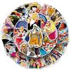 50 Waterproof One Piece Anime Character Stickers for Phone Cases