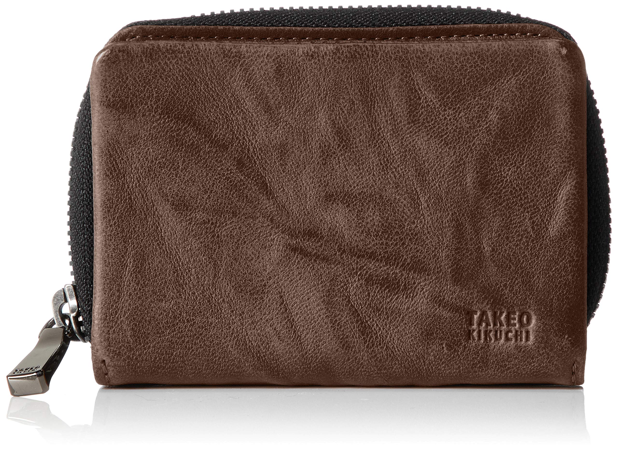 

Oyster Accessories Coin Purse Card Storage Compatible 720621 Chocolate [Takeo Kikuchi] Multi-purpose