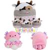 Super Soft Squishmallow Axolotl Plush Toys Stuffed Animal Doll Kids Xmas Birthday Gift