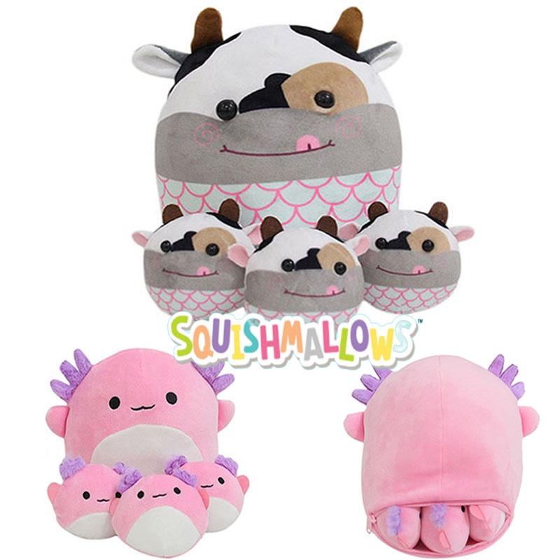 Super Soft Squishmallow Axolotl Plush Toys Stuffed Animal Doll Kids Xmas Birthday Gift