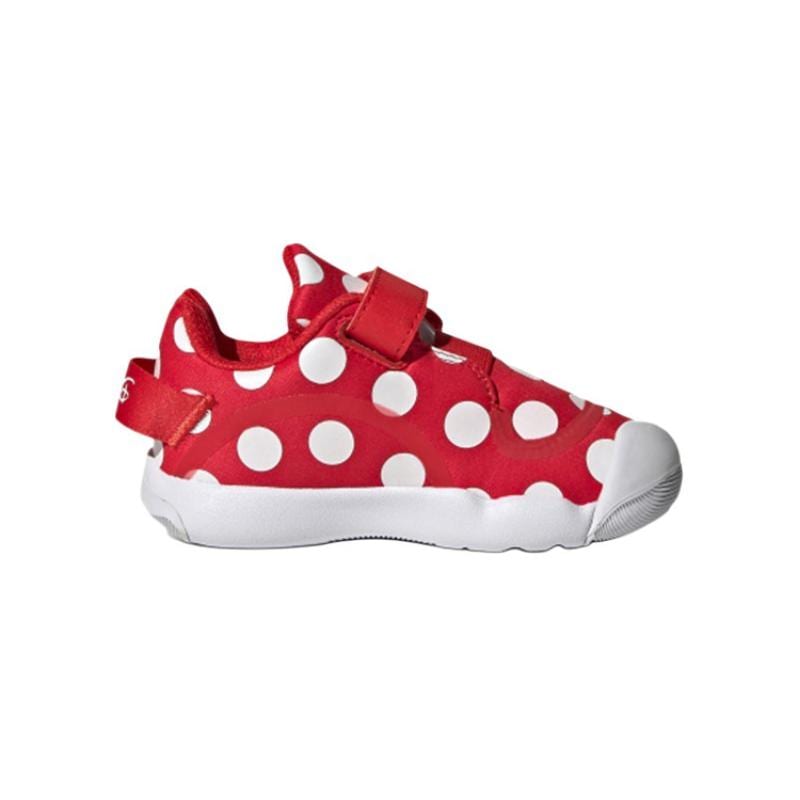 Disney X Adidas Activeplay Minnie I Breathable Low Top Toddler Shoes Red White Infant And Toddler FZ1118