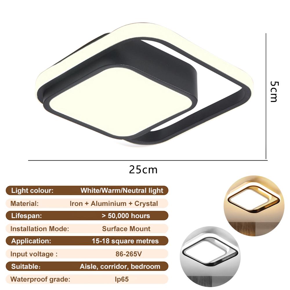 Modern Aisle LED Ceiling Lamp Simple Minimalist Chandelier For Corridor Entrance Attic Indoor Lighting Fixtures Pendant Light