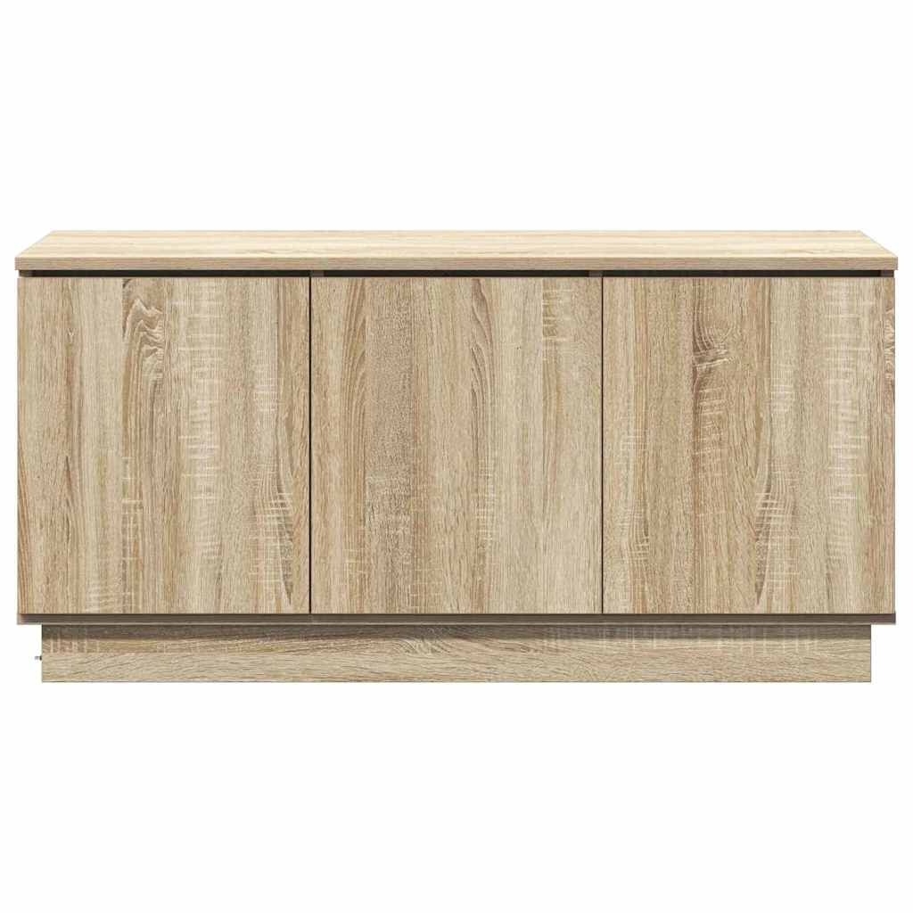 TV Cabinet in Sonoma Oak 100 x 38 x 49 cm Particleboard
