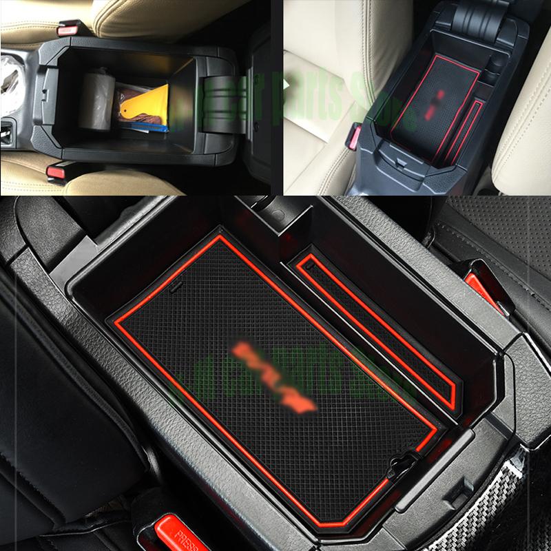 Pentru Toyota RAV4 2016 - 2018 Accesorii Auto Styling Cutie de depozitare centrală pentru mașină Cotieră Remoulată Depozitare pentru mănuși de mașină