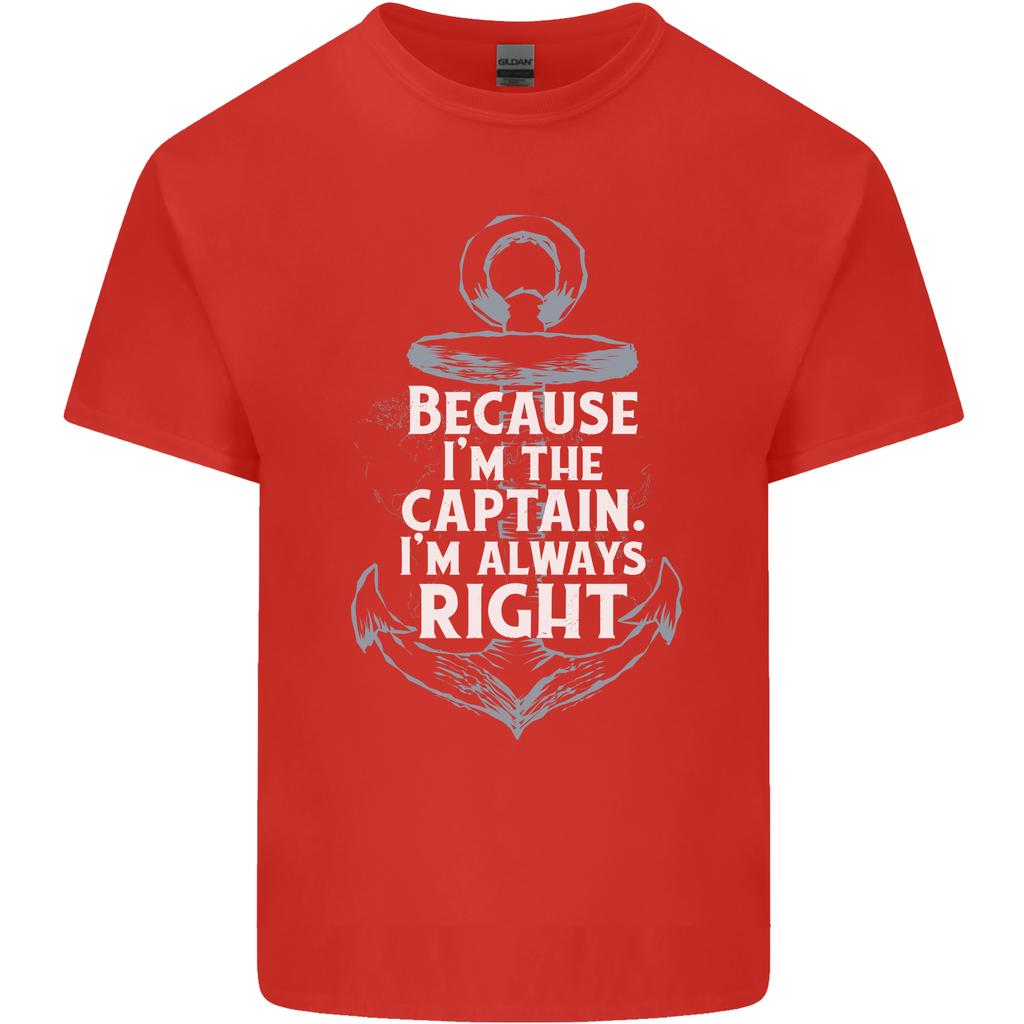 Sailing Captain Narrow Boat Barge Sailor Unisexs Light Cotton TShirt