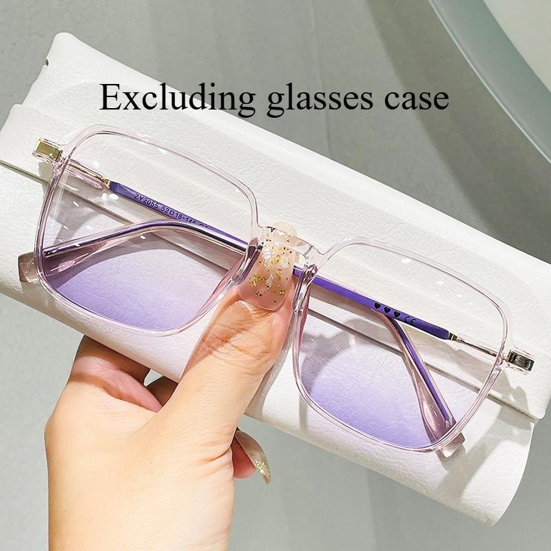 Korean Version Sunglasses Retro Square Large Frame Rice Nail Sunglasses Ins Men and Women Senior Sense Street Patting Glasses