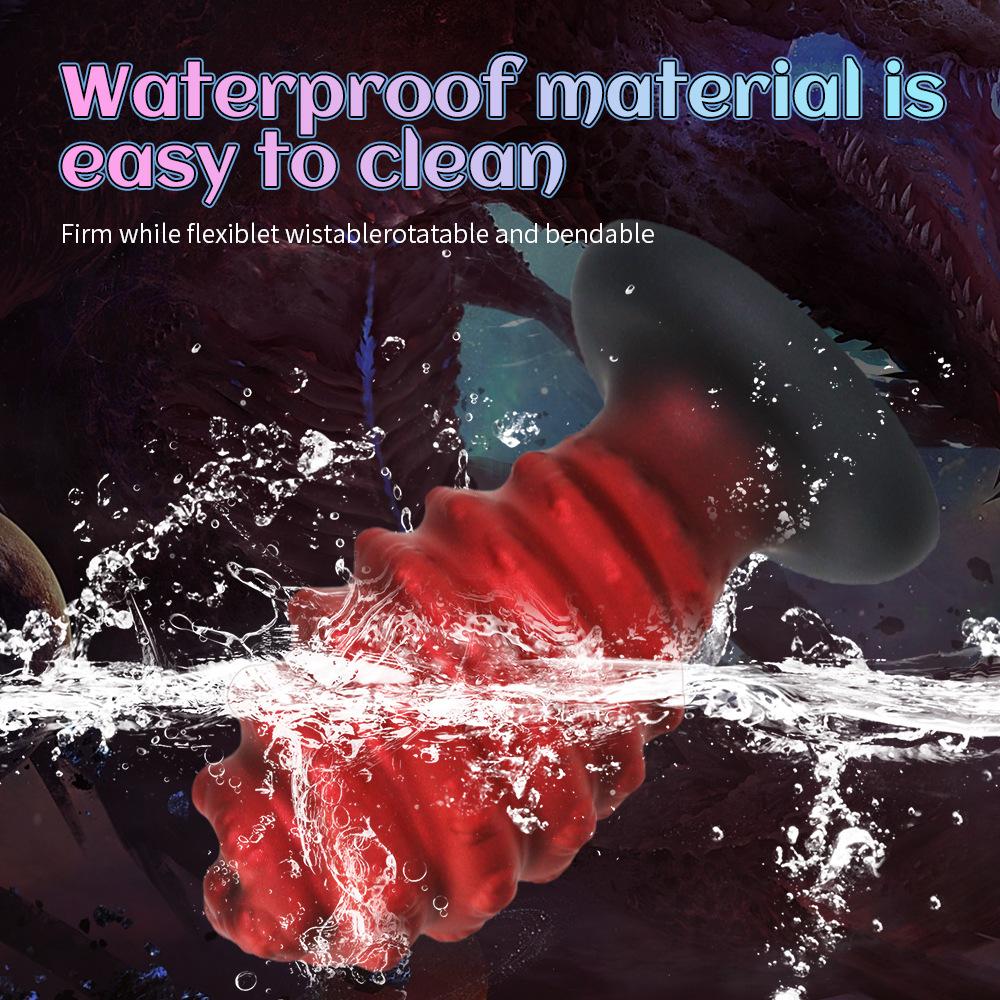 Classic Spiral Shaped Dildo Rear Anal Plug Stick Female Silicone Masturbator Adult Products Male Anal Plugs