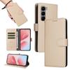 For Infinix Hot 60 Pro+ 4G Case RFID Blocking 3 Card Slots PU Leather Phone Cover with Wrist Strap