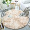 Round Plush Carpet For Living Room Anti -Slip Fluffy Kid 'S Rug Bedroom Home Decorative Mats Floor Soft Lounge Furry Rugs