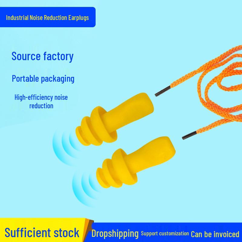 Christmas Tree Silicone Earplugs for Noise Reduction - Ideal for Workshops and Study