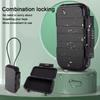 Waterproof Security Case With Removable Chain Safe Box Portable Combination Key Lock Box Beach