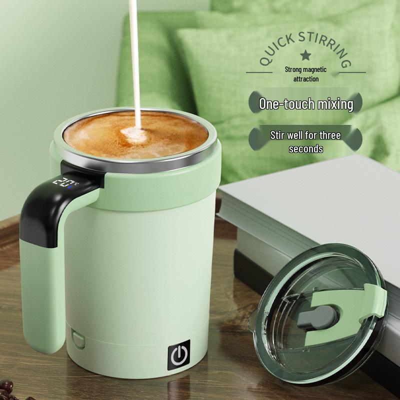 Smart Portable Mixer: Electric Coffee Cup & Magnetic Protein Shaker