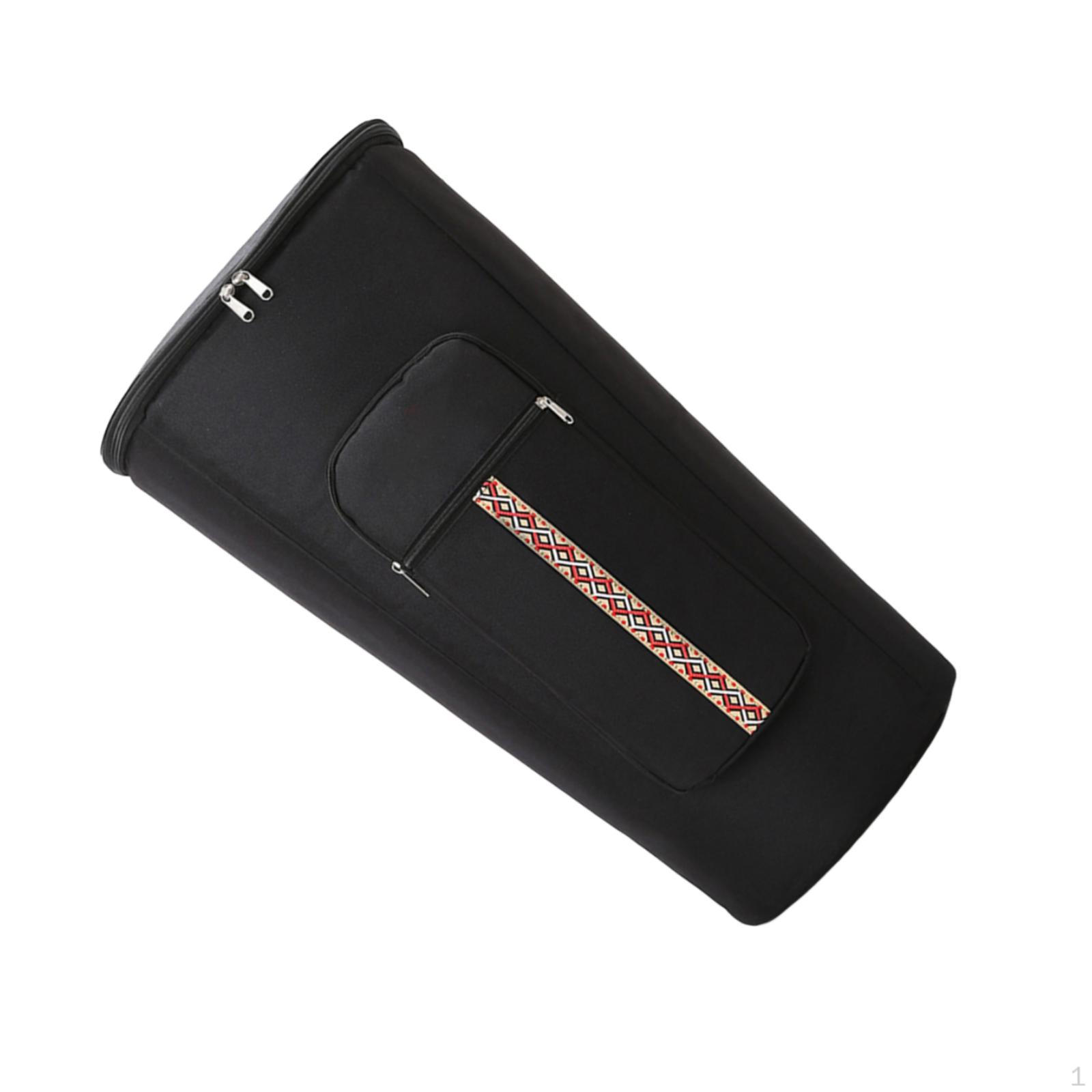 

Bag African Drum Carry Case Shockproof Oxford Cloth Waterproof Carrying Backpack 8 inch