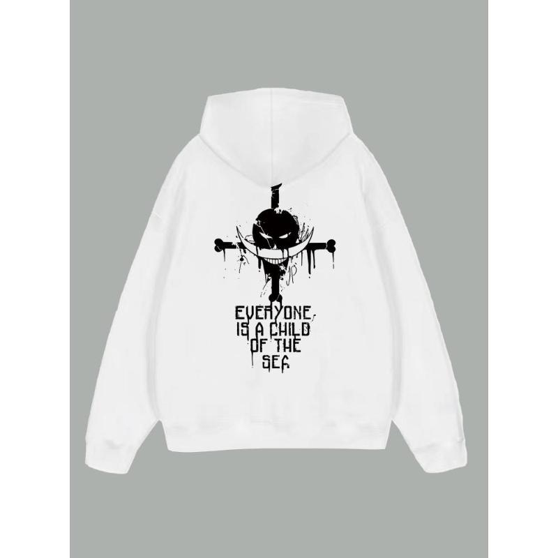 

Mono-Chromatic Hoodie, Sleek Versatility for Monochrome Outfits XXL білий