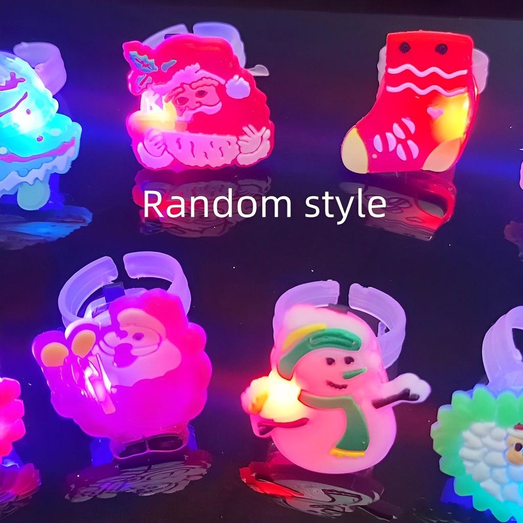 

Glittering Christmas Slap Bracelets Light Up Wristbands For Any Party And Decoration ChristmasRing