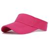 Cappello con visiera parasole per sport all'aperto, con parte superiore aperta, traspirante, regolabile, stile baseball, cappello parasole per tennis, golf, corsa