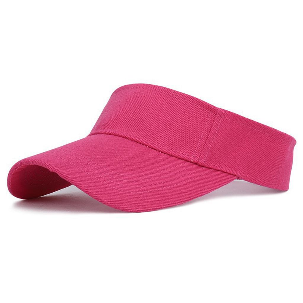 Cappello con visiera parasole per sport all'aperto, con parte superiore aperta, traspirante, regolabile, stile baseball, cappello parasole per tennis, golf, corsa