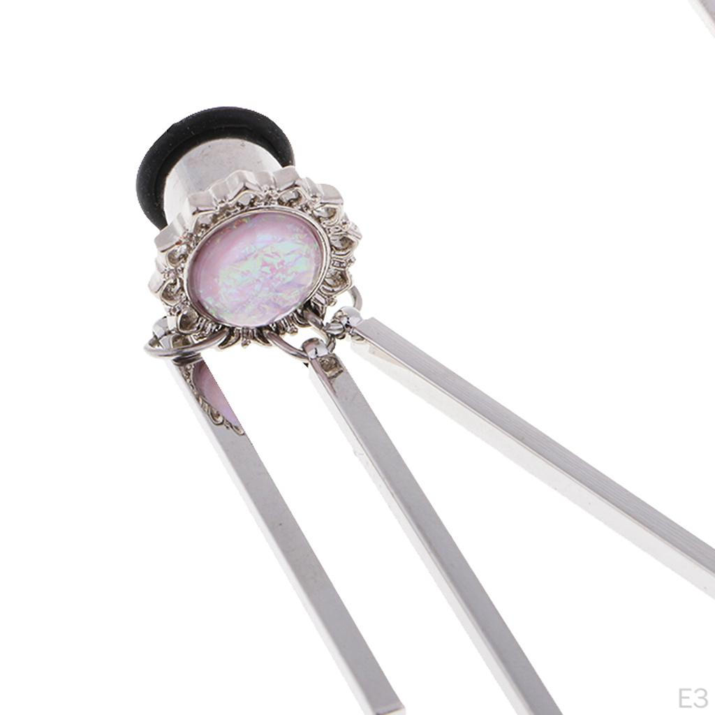 00g Tassel Dangle Ear Tunnels Gauges Stretchers Expander