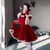 Christmas Dress Ladies Show Cos Dress Halloween Pure Desire Dress Stage Female Live Streaming Host Show Costume