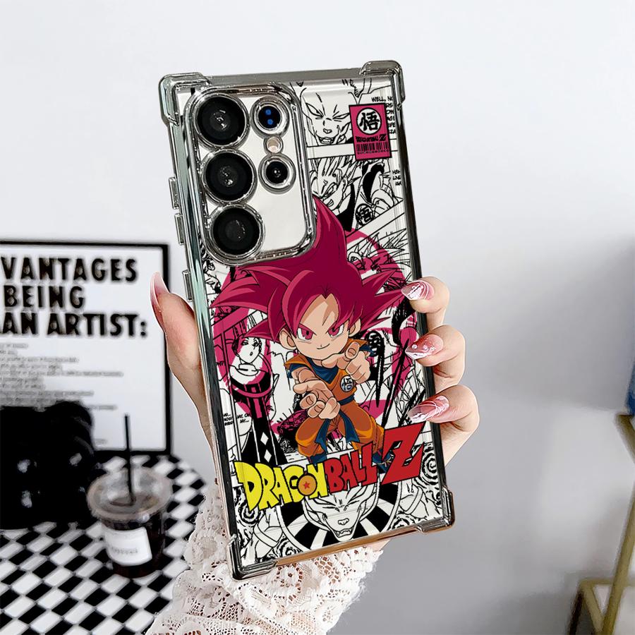 DBZ Dragon BALL Phone Case for Samsung Galaxy S21 Plus S20 FE S24 S22 Ultra S25 Edge S23 Clear Cover