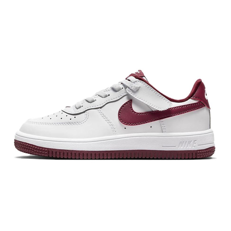 

New Nike Force 1 Low EasyOn PS White Team Red FN0237-105 25