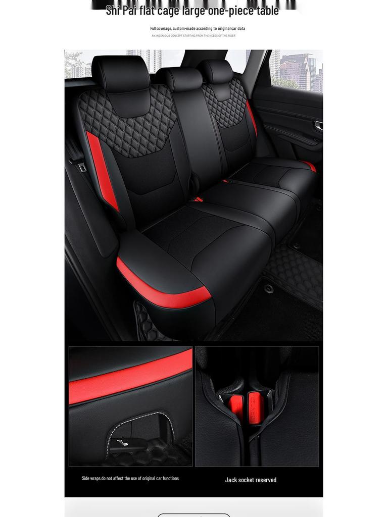 BYD Song PRO Vollumfassender 5-Sitzer Leder-Autositzbezug mit Ganzjahres-Verschleißfestem Design