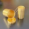Copper Toothpick Holder Creative Bamboo Shape Toothpick Storage Container Portable Fall Resistant Toothpick Box For Table Decor