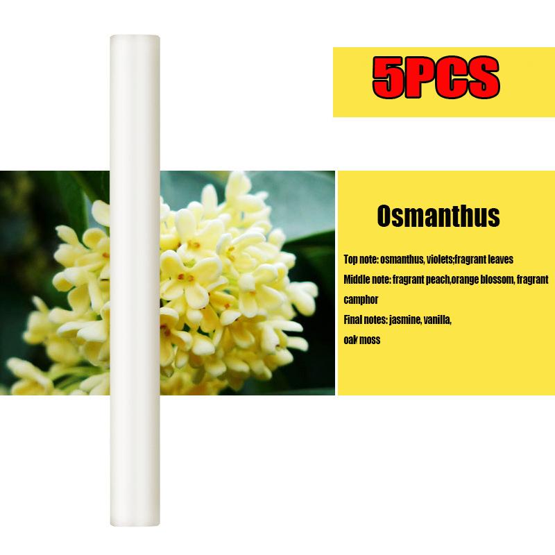 5Pcs Car Air Freshener Replacement Car Perfume Car Styling Solid Diffuser Stick Replacement Cores Conditioning Air Vent Perfum