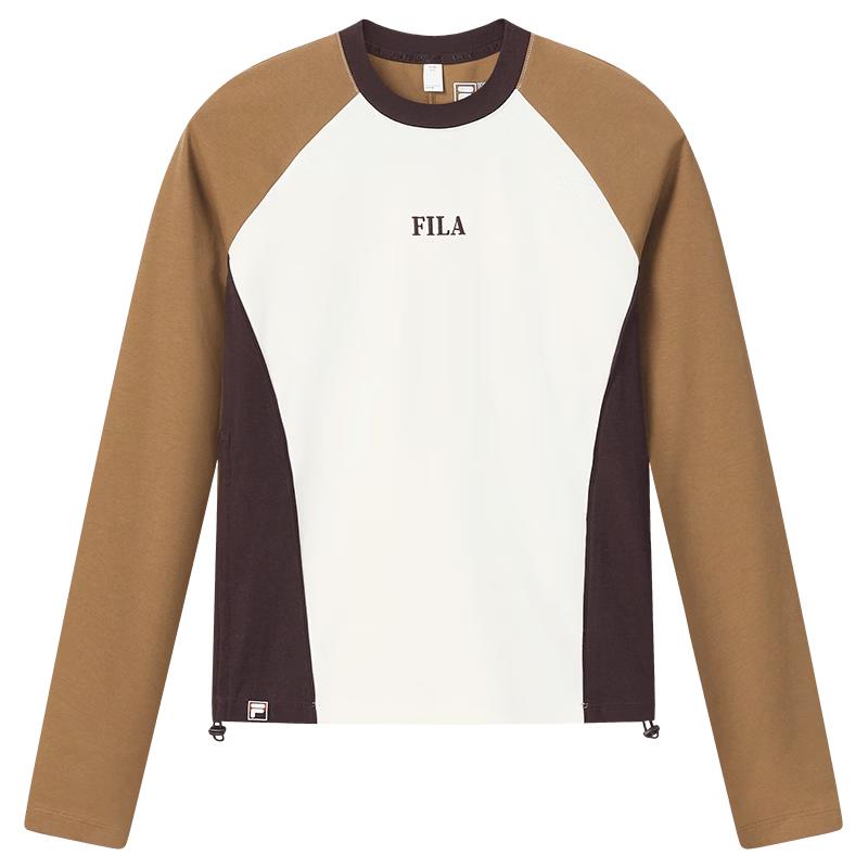 

FILA Women s Slim Fit Colorblock Long Sleeve T-Shirt XL