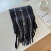 Women's Scarves with Tassel Men's and Women's Autumn and Winter Temperament Scarves