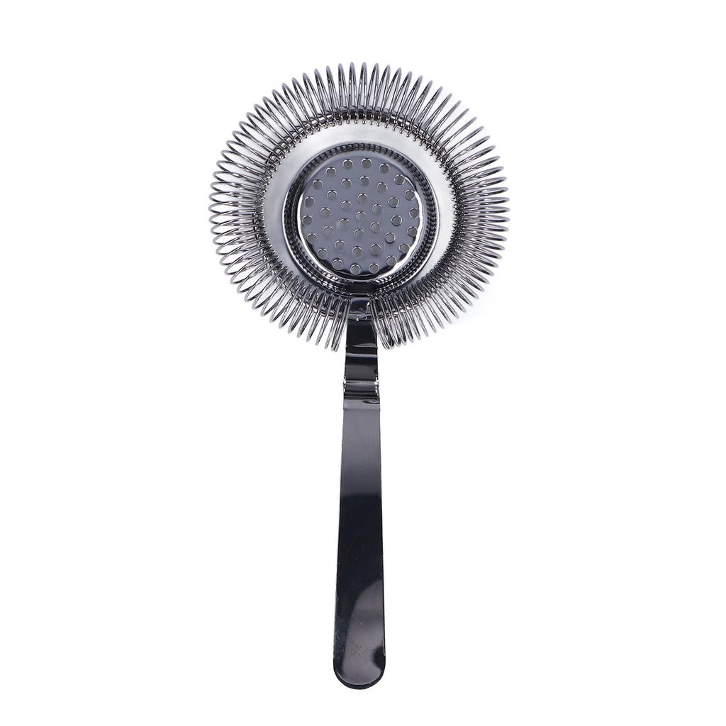 Bar Strainer Fine Filtering Professional Stainless Steel Cocktail Filter Ice Cubes Strainer for Bartending Restaurant Party