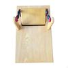 Étireur de pied avec angle réglable en bois compact Planche inclinée pour athlètes,