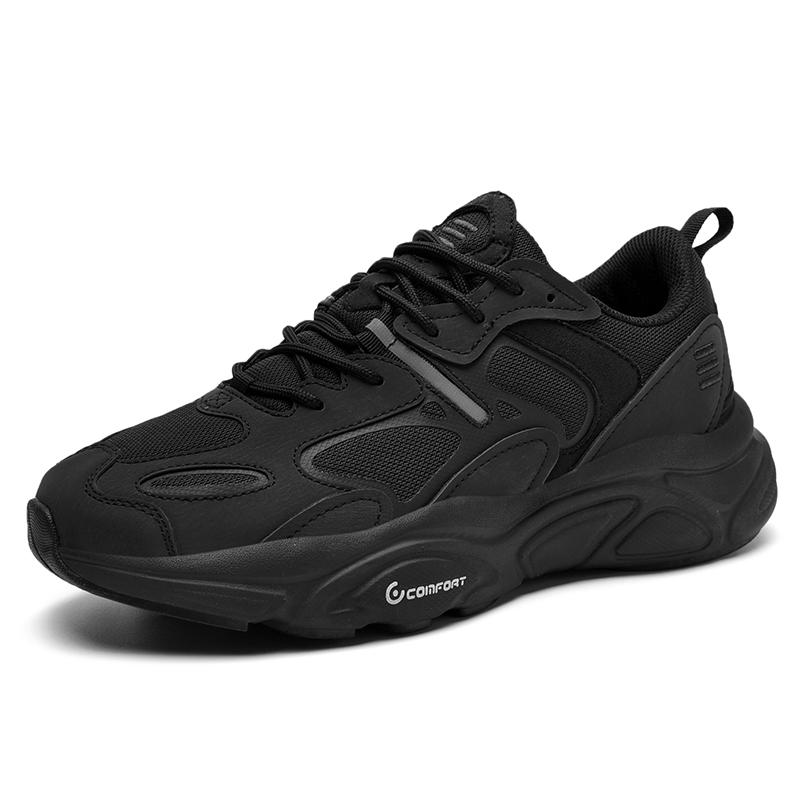 Echtes Leder Damen Plateau Sportschuhe Herren Mesh Laufschuhe Outdoor Jogging Walking Schuhe Frühling Atmungsaktive Sneaker Herren