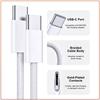 Original Apple 1M USB‑C to USB‑C Braided Charging Cable Stable Power Delivery Durable Type‑C Cord Fast Charging Wire For Mobile Phone